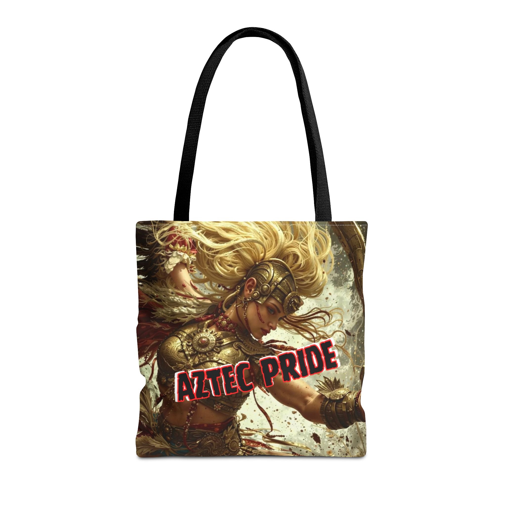 Aztec Iron Queen Tote Bag – Aztec-Inspired Reusable Shopping Bag | GringoArte