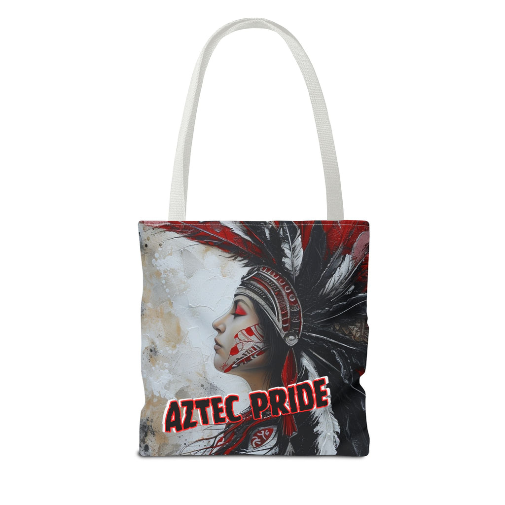 Aztec Silent Goddess Tote Bag – Aztec-Inspired Reusable Shopping Bag | GringoArte