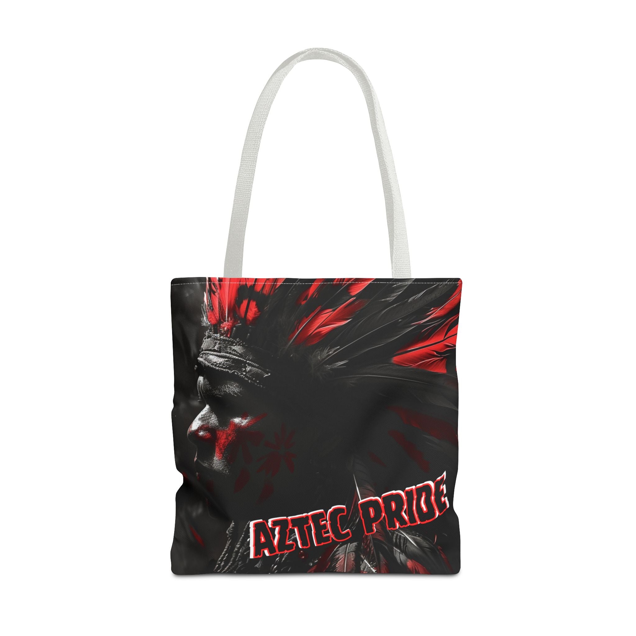 Aztec Jaguar Warrior Tote Bag – Aztec-Inspired Reusable Shopping Bag | GringoArte