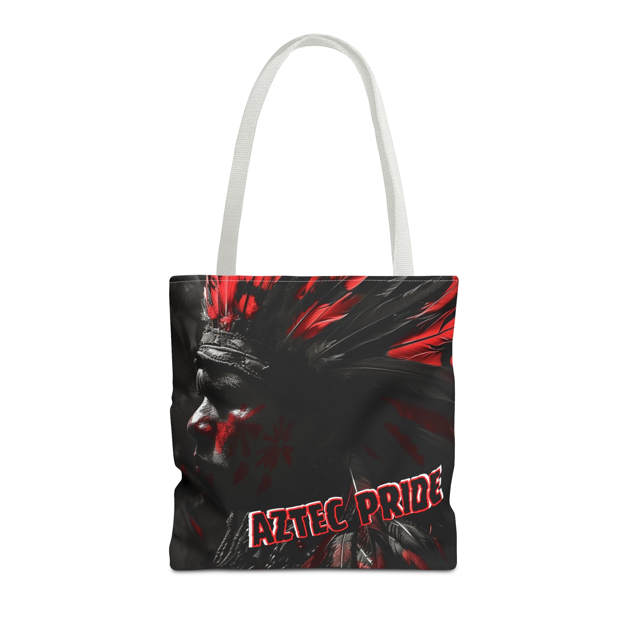Aztec Jaguar Warrior Tote Bag – Aztec-Inspired Reusable Shopping Bag | GringoArte
