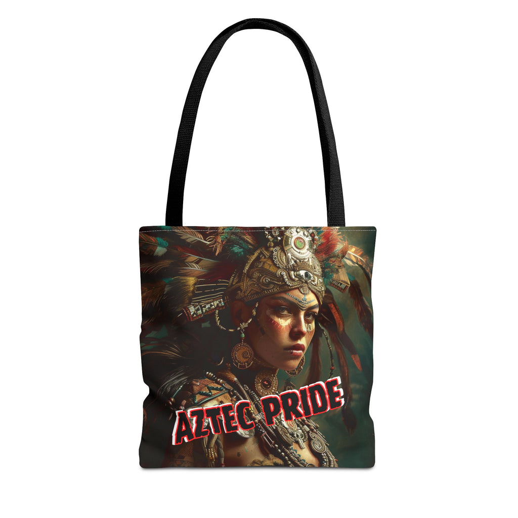 Aztec Warrior Goddess Tote Bag – Aztec-Inspired Reusable Shopping Bag | GringoArte