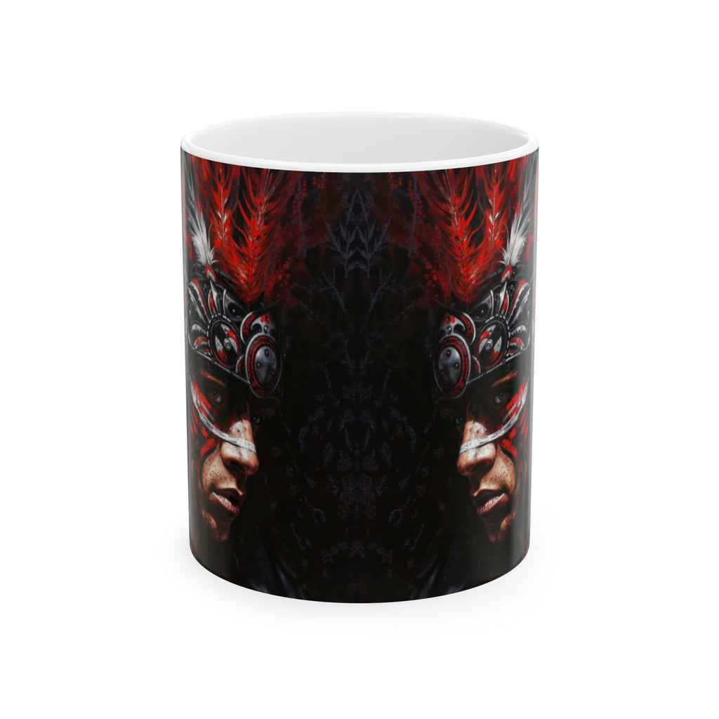 Aztec King of Kings – Ceramic Mug (11oz, 15oz • Dishwasher & Microwave Safe • Made in USA • Personalized Option)