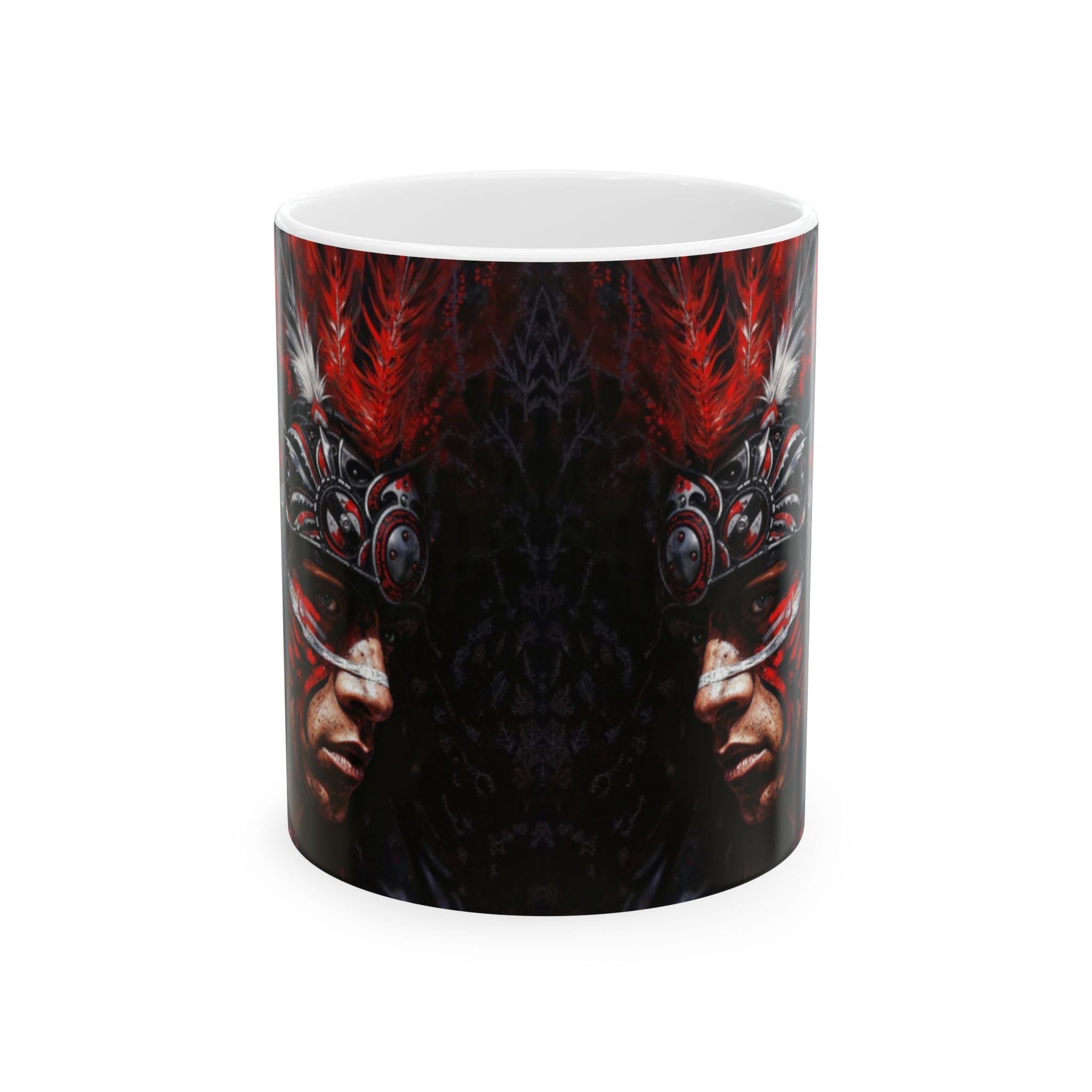 Aztec King of Kings – Ceramic Mug (11oz, 15oz • Dishwasher & Microwave Safe • Made in USA • Personalized Option)