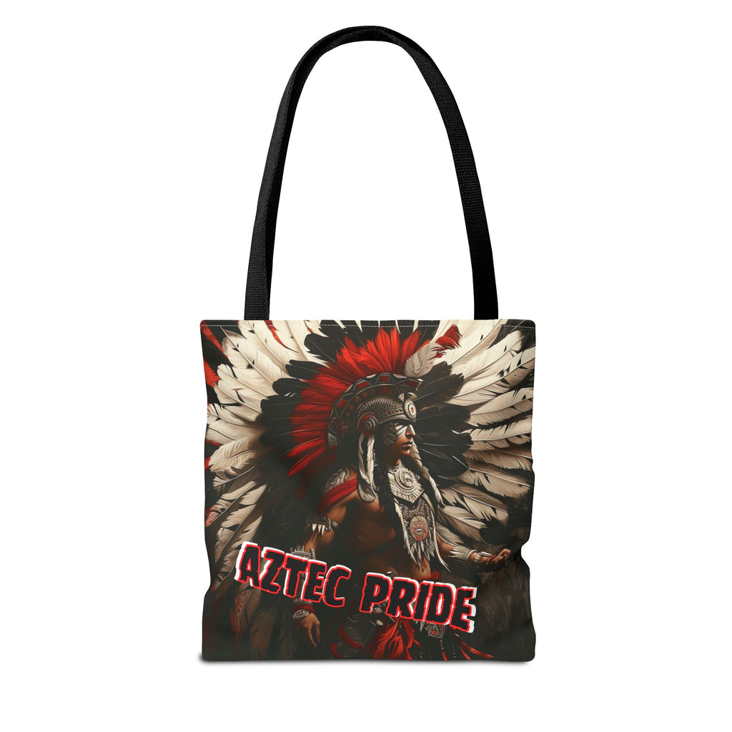Aztec Fierce Warrior Tote Bag – Aztec-Inspired Reusable Shopping Bag | GringoArte