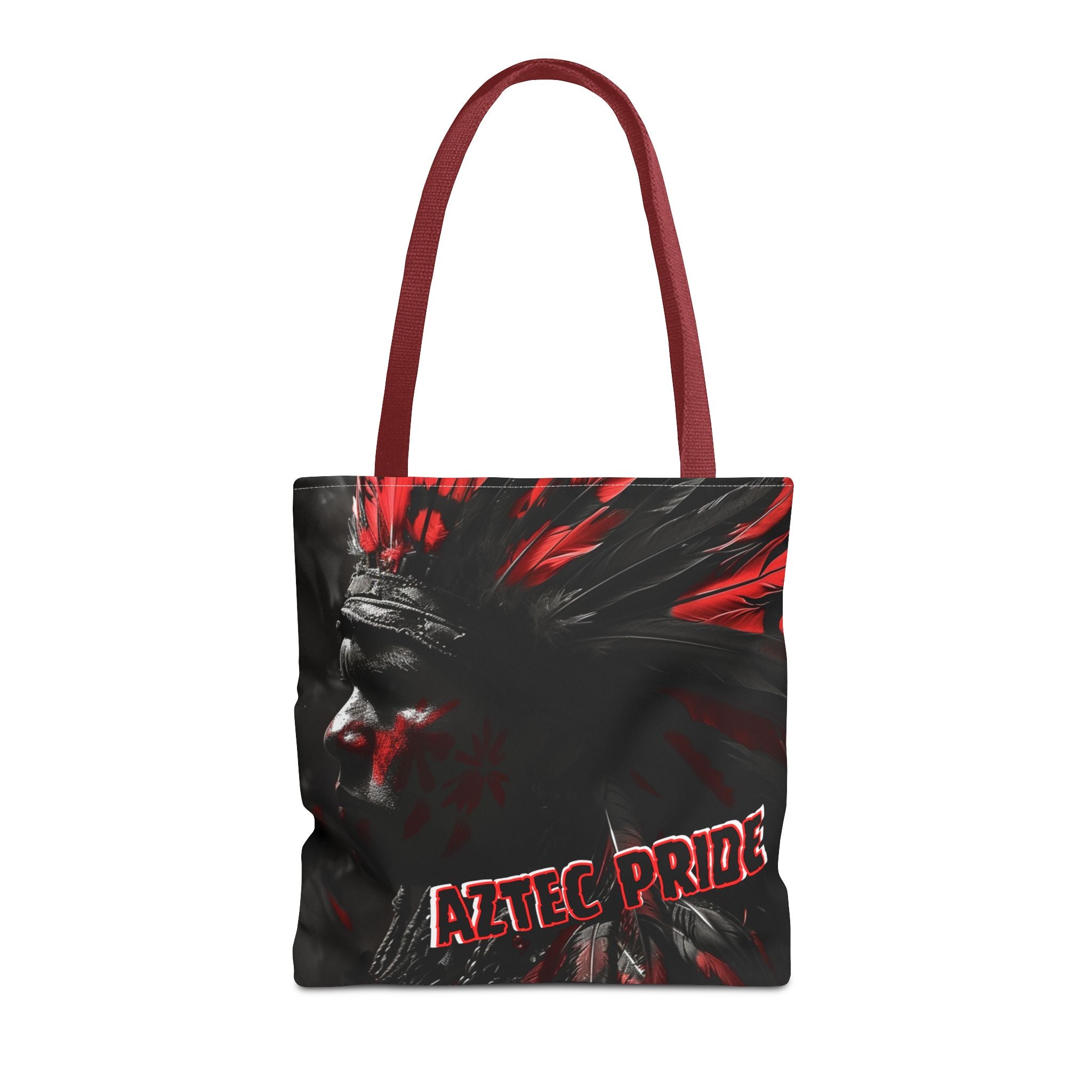 Aztec Jaguar Warrior Tote Bag – Aztec-Inspired Reusable Shopping Bag | GringoArte