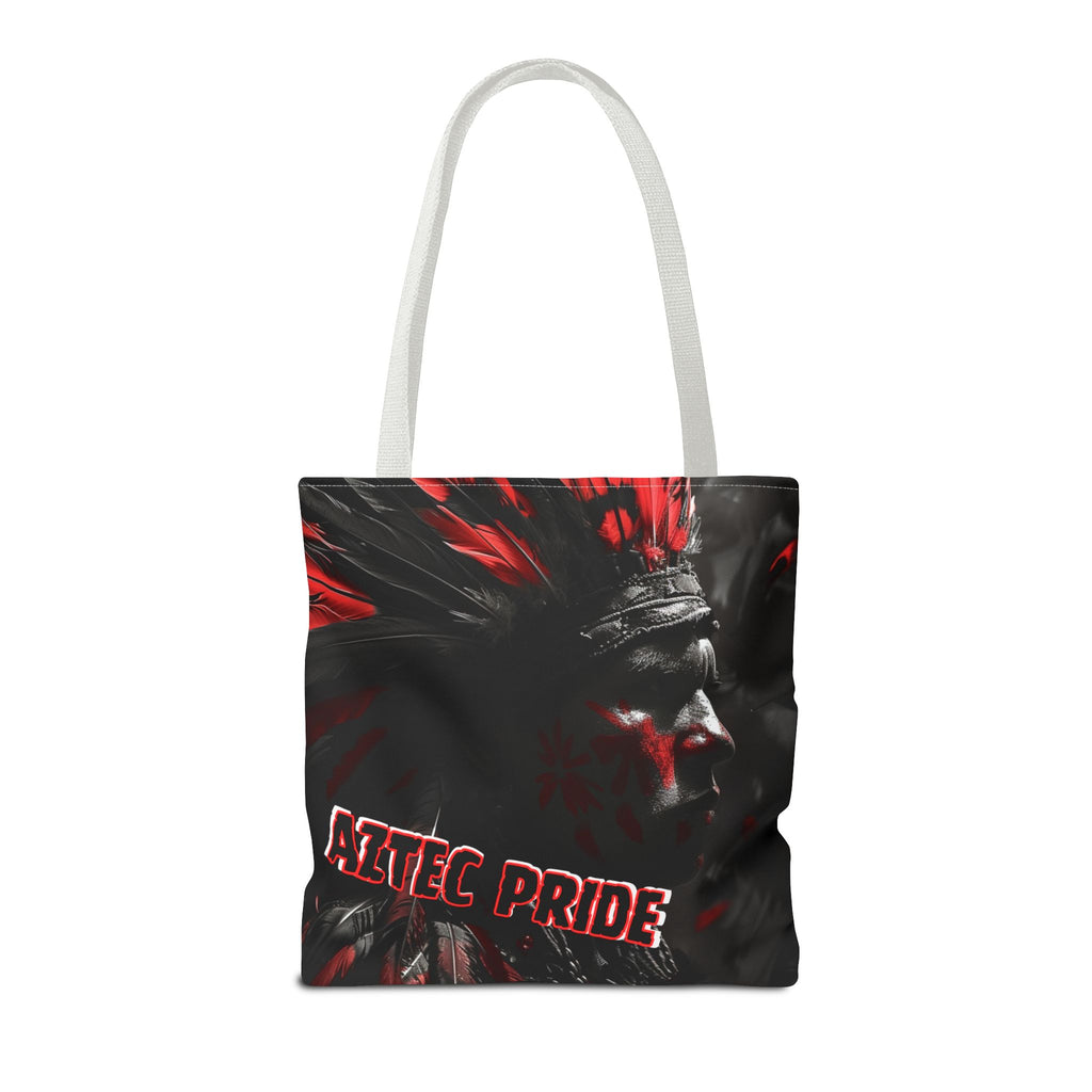 Aztec Jaguar Warrior Tote Bag – Aztec-Inspired Reusable Shopping Bag | GringoArte