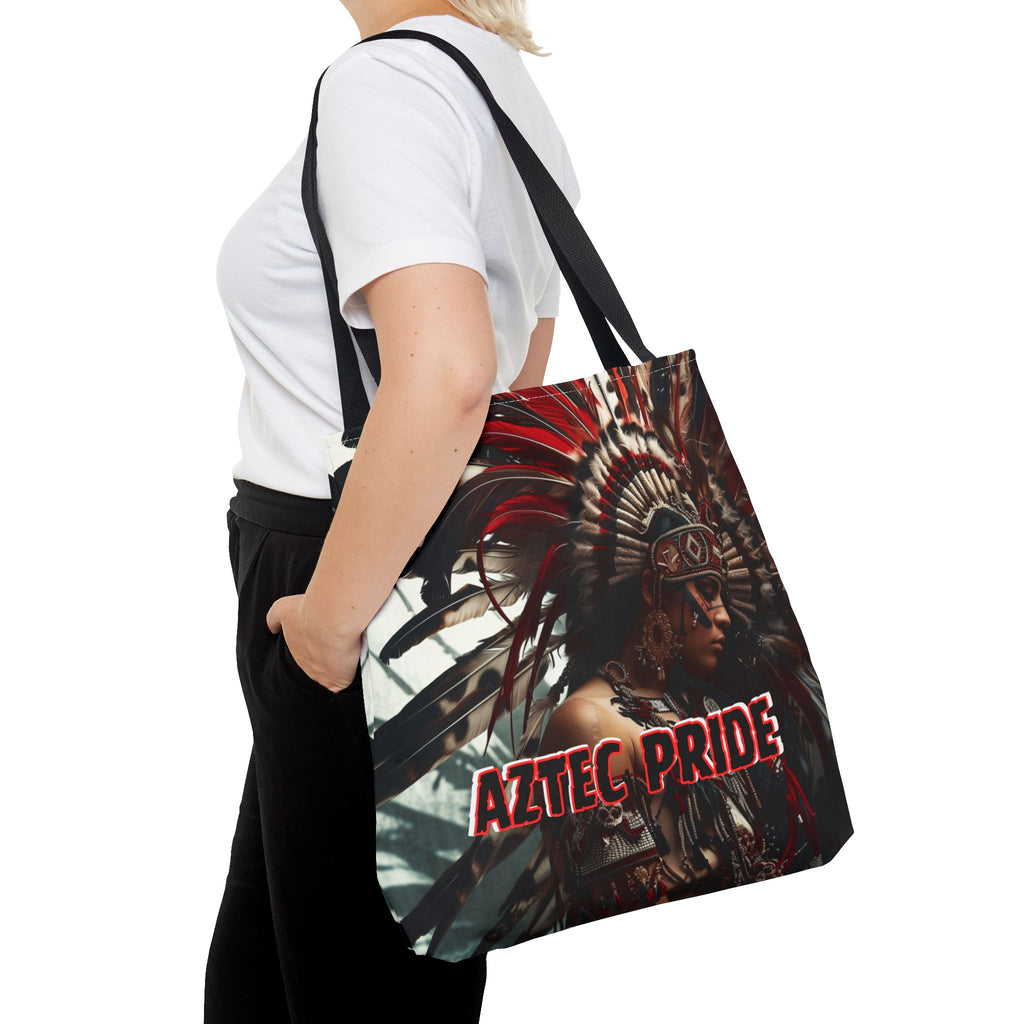 Aztec Goddess Spirit Tote Bag – Aztec-Inspired Reusable Shopping Bag | GringoArte