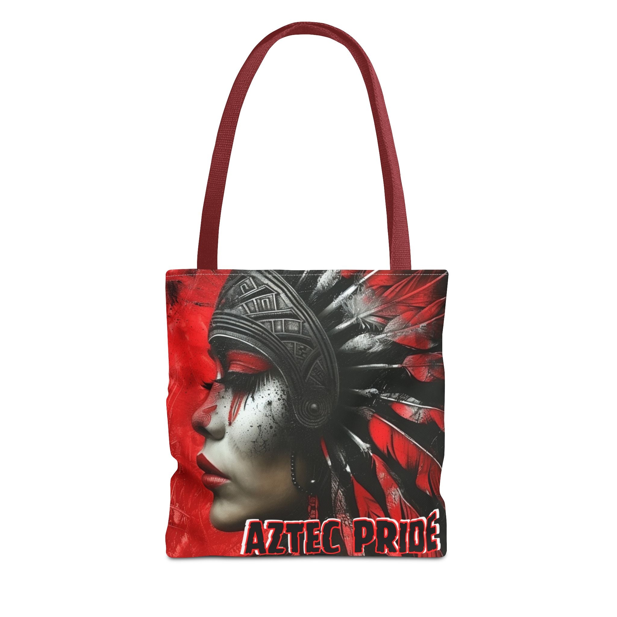 Aztec Fearless Goddess Tote Bag – Aztec-Inspired Reusable Shopping Bag | GringoArte