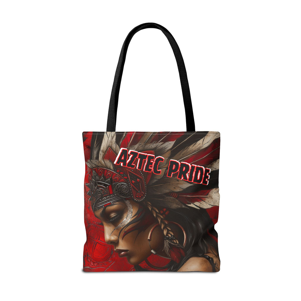 Aztec Sun Goddess Tote Bag – Aztec-Inspired Reusable Shopping Bag | GringoArte