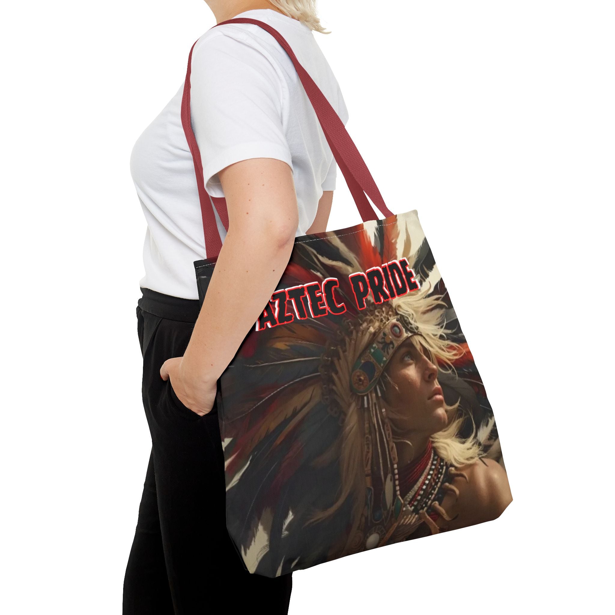 Aztec Sky Prince Tote Bag – Aztec-Inspired Reusable Shopping Bag | GringoArte
