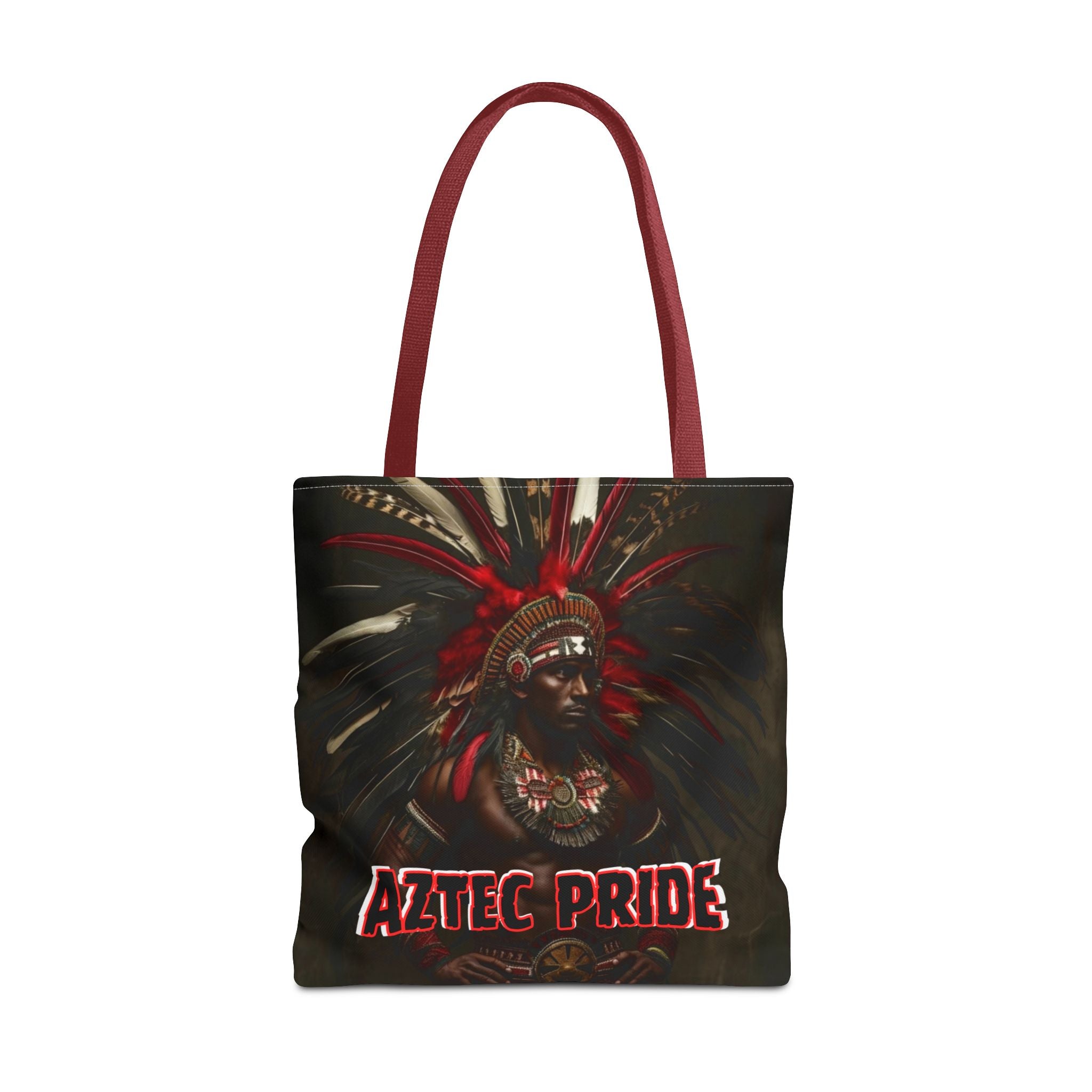 Aztec Panther Warrior Tote Bag – Aztec-Inspired Reusable Shopping Bag | GringoArte