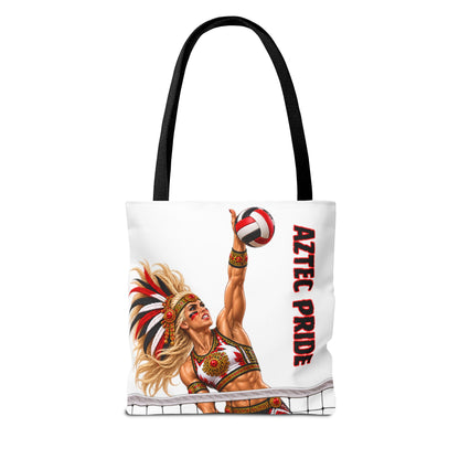 Aztec Volleyball Savage Warrior Tote Bag