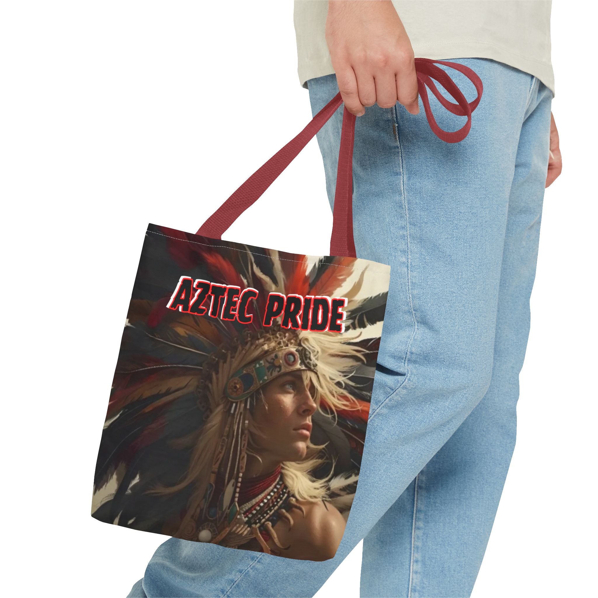 Aztec Sky Prince Tote Bag – Aztec-Inspired Reusable Shopping Bag | GringoArte