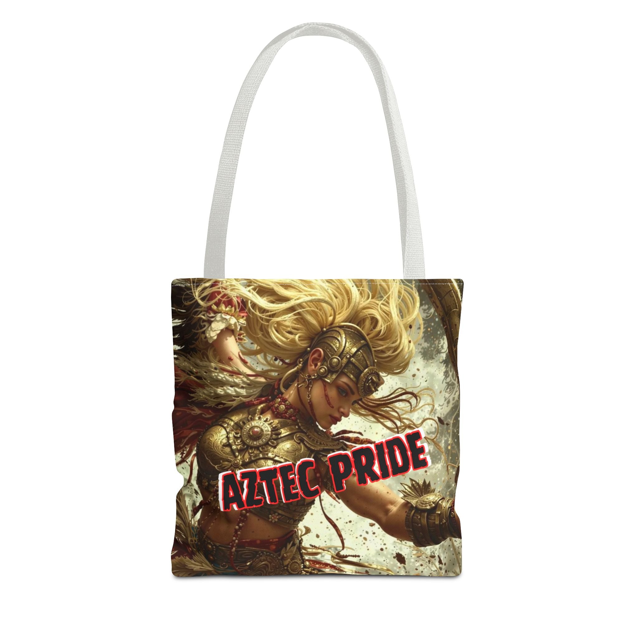 Aztec Iron Queen Tote Bag – Aztec-Inspired Reusable Shopping Bag | GringoArte