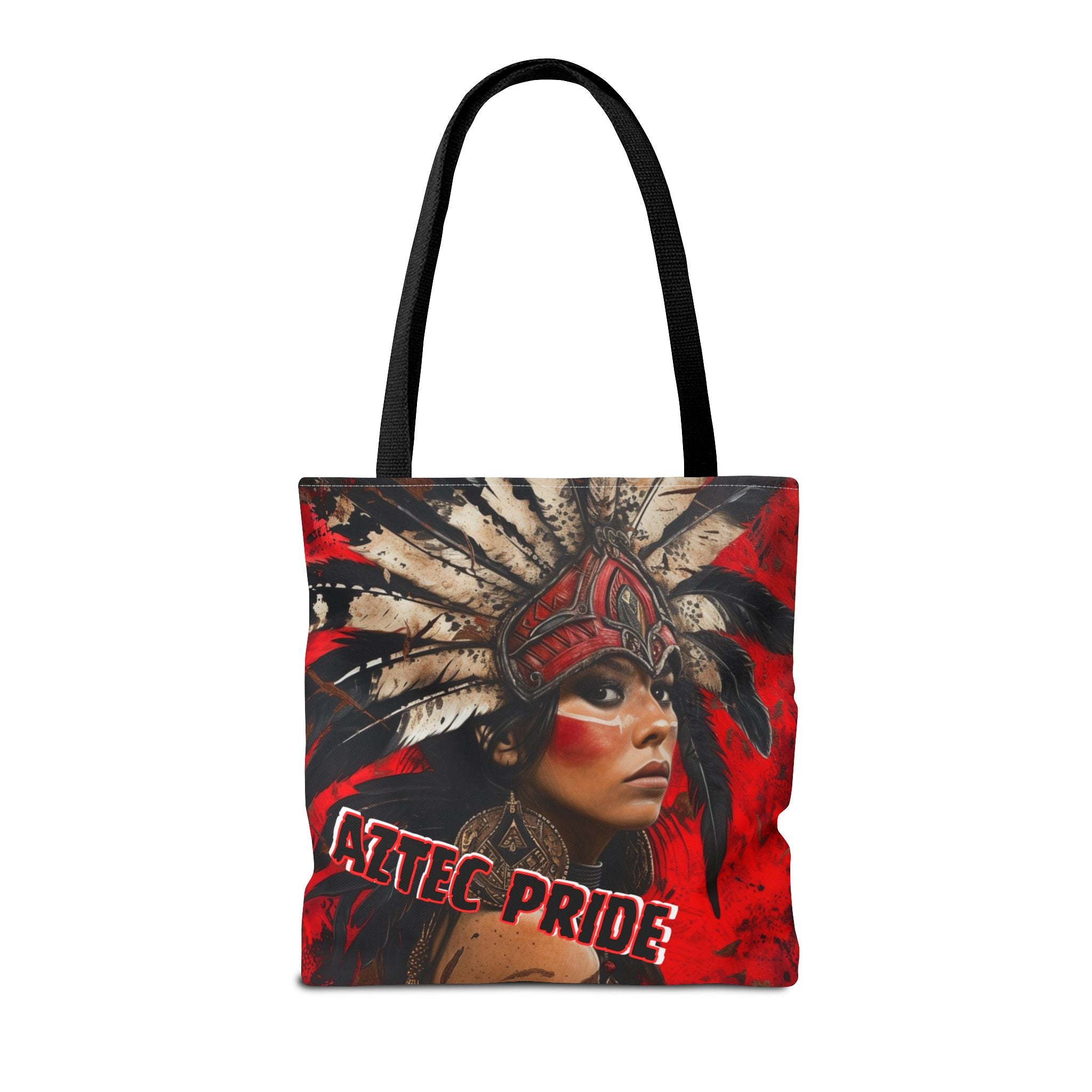 Aztec Moon Goddess Tote Bag – Aztec-Inspired Reusable Shopping Bag | GringoArte
