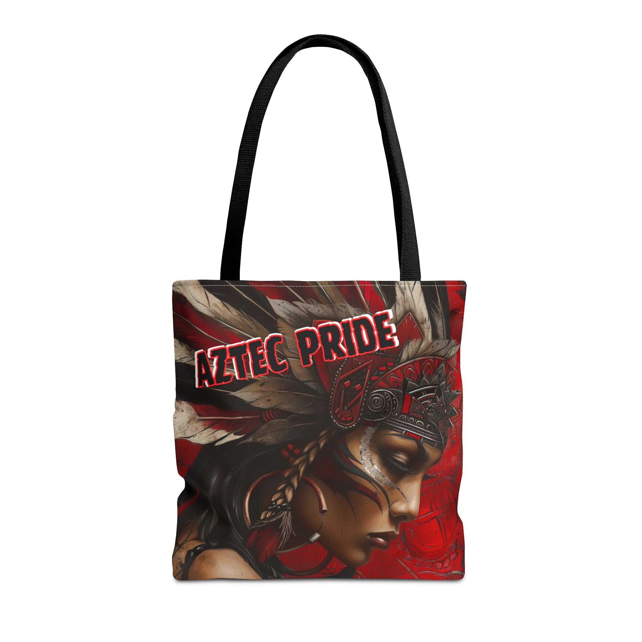 Aztec Sun Goddess Tote Bag – Aztec-Inspired Reusable Shopping Bag | GringoArte