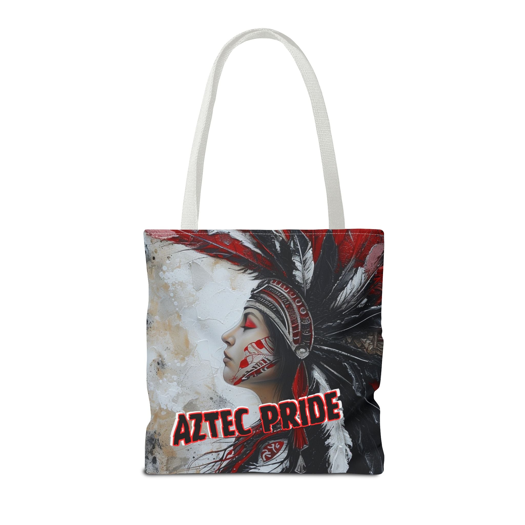 Aztec Silent Goddess Tote Bag – Aztec-Inspired Reusable Shopping Bag | GringoArte