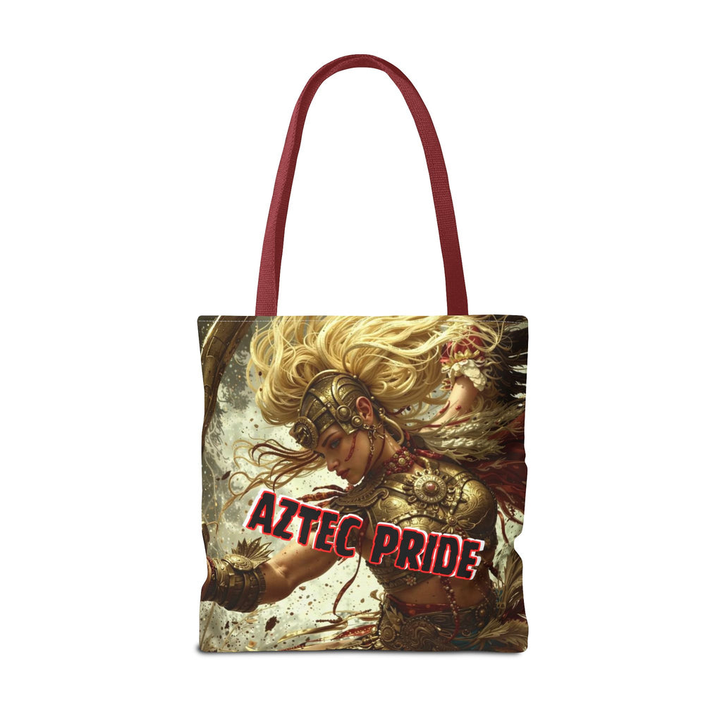 Aztec Iron Queen Tote Bag – Aztec-Inspired Reusable Shopping Bag | GringoArte