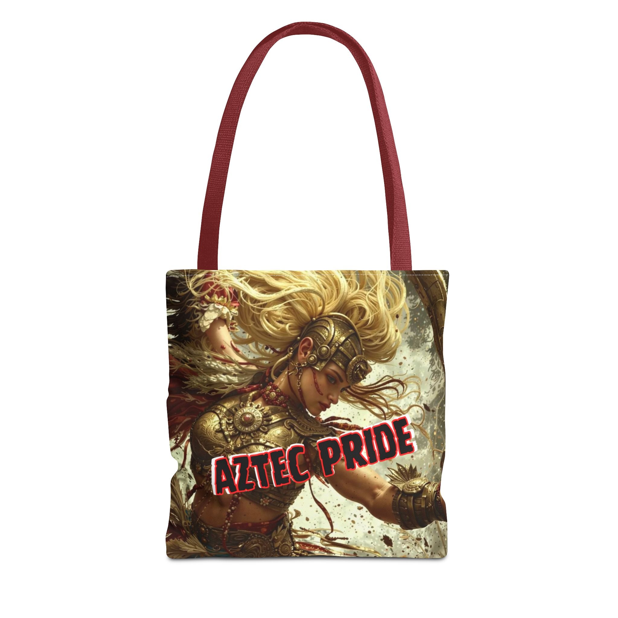 Aztec Iron Queen Tote Bag – Aztec-Inspired Reusable Shopping Bag | GringoArte