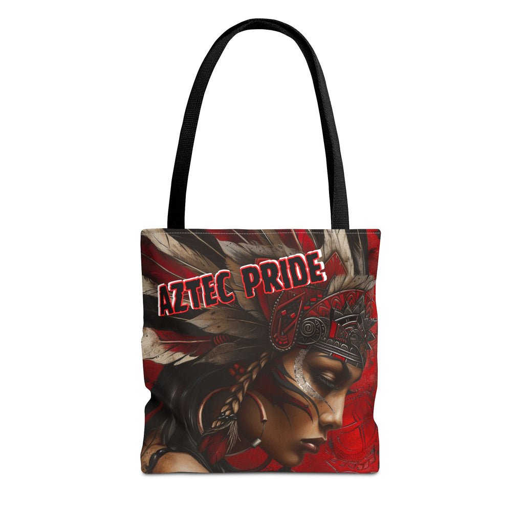 Aztec Sun Goddess Tote Bag – Aztec-Inspired Reusable Shopping Bag | GringoArte