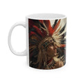 Aztec Sky Prince – Ceramic Mug (11oz, 15oz • Dishwasher & Microwave Safe • Made in USA • Personalized Option)