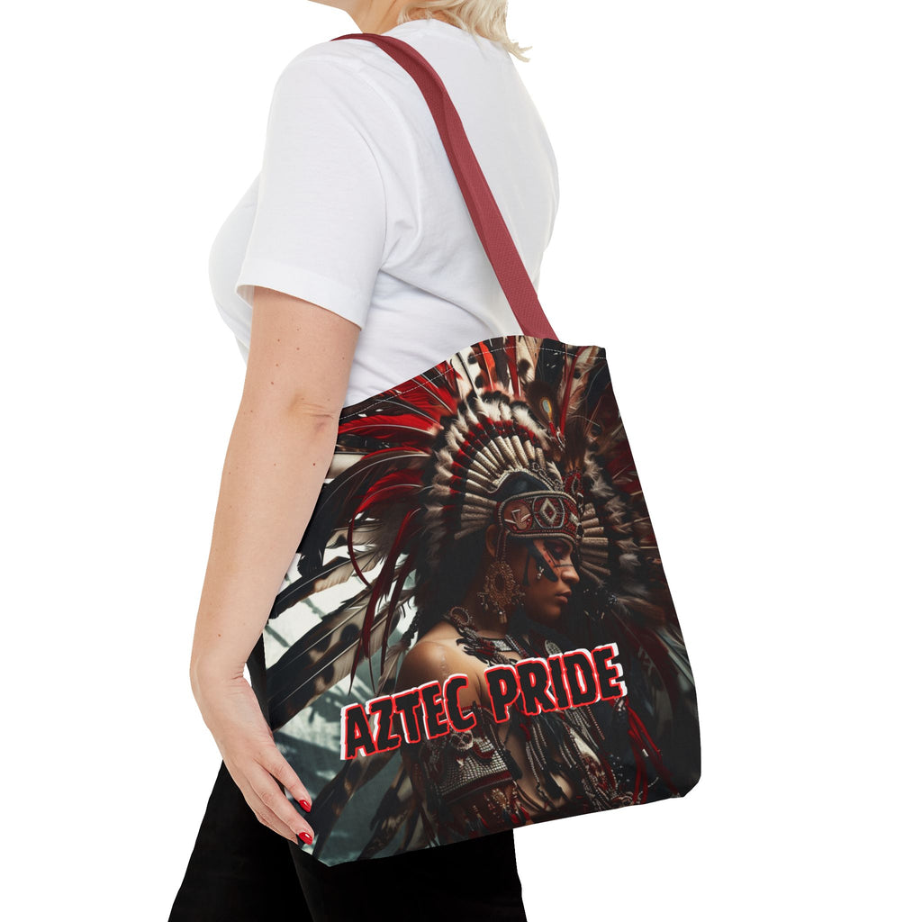 Aztec Goddess Spirit Tote Bag – Aztec-Inspired Reusable Shopping Bag | GringoArte