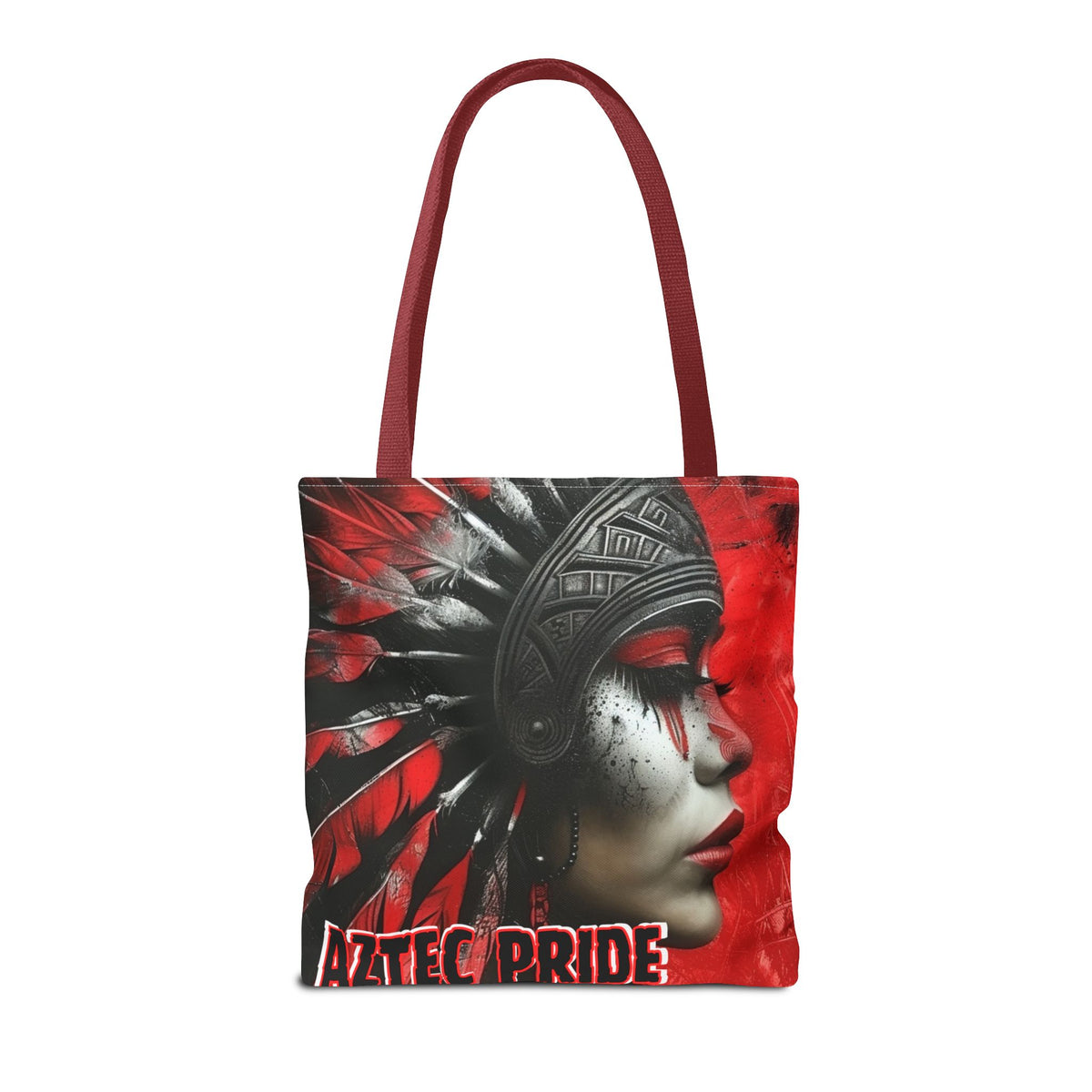 Aztec Fearless Goddess Tote Bag – Aztec-Inspired Reusable Shopping Bag | GringoArte