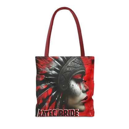 Aztec Fearless Goddess Tote Bag – Aztec-Inspired Reusable Shopping Bag | GringoArte