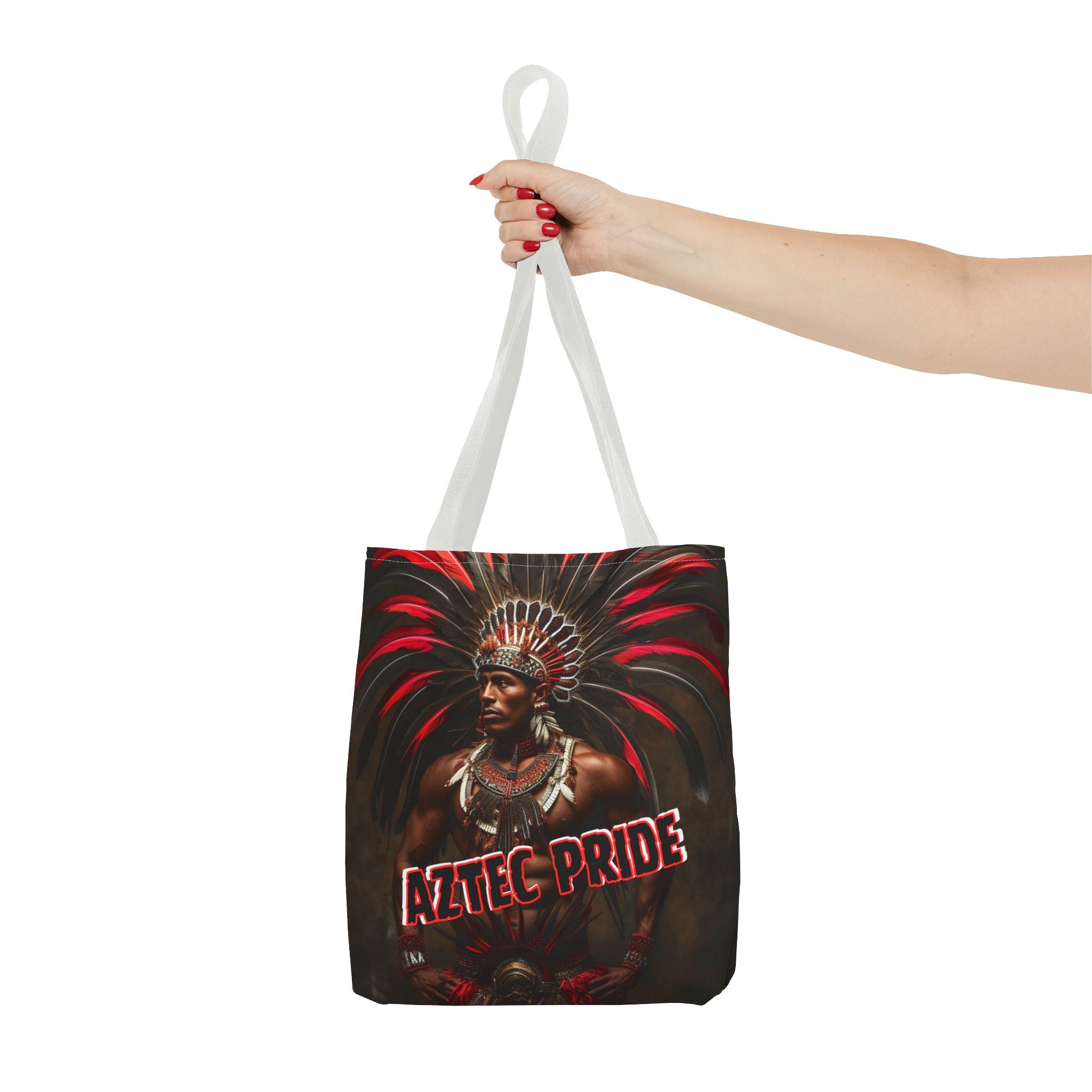 Aztec Sun Guardian Tote Bag – Aztec-Inspired Reusable Shopping Bag | GringoArte