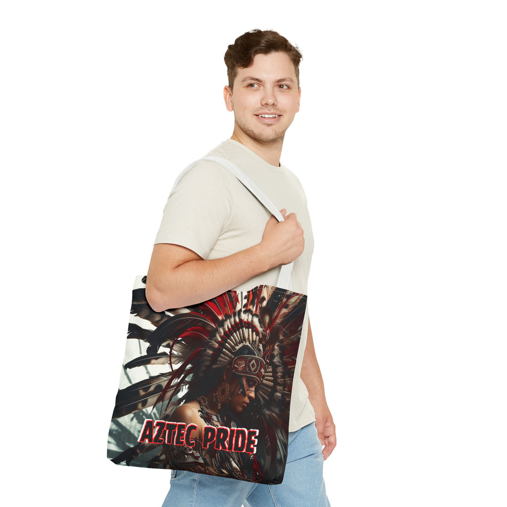 Aztec Goddess Spirit Tote Bag – Aztec-Inspired Reusable Shopping Bag | GringoArte