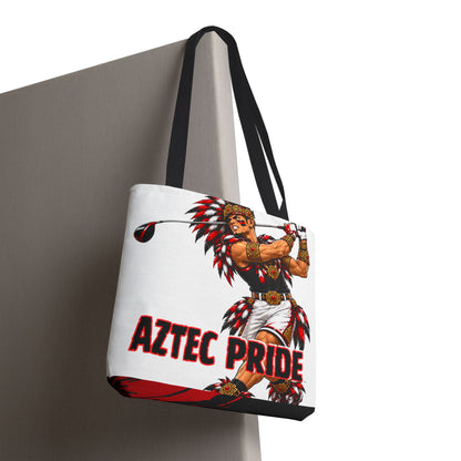Aztec Golf Savage Warrior Tote Bag