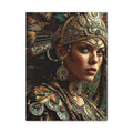 Aztec Warrior Goddess – Bold Aztec Wall Art Canvas
