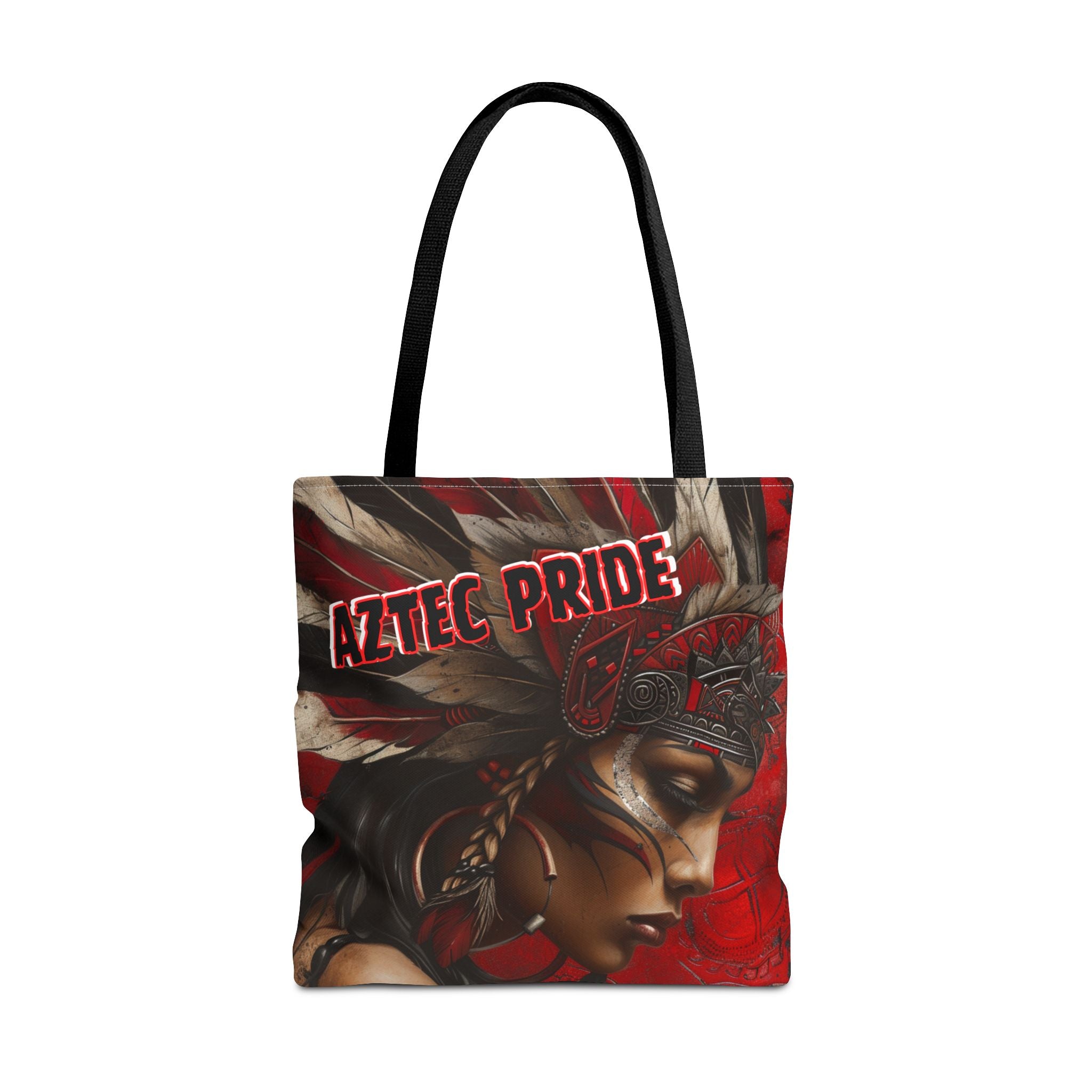 Aztec Sun Goddess Tote Bag – Aztec-Inspired Reusable Shopping Bag | GringoArte