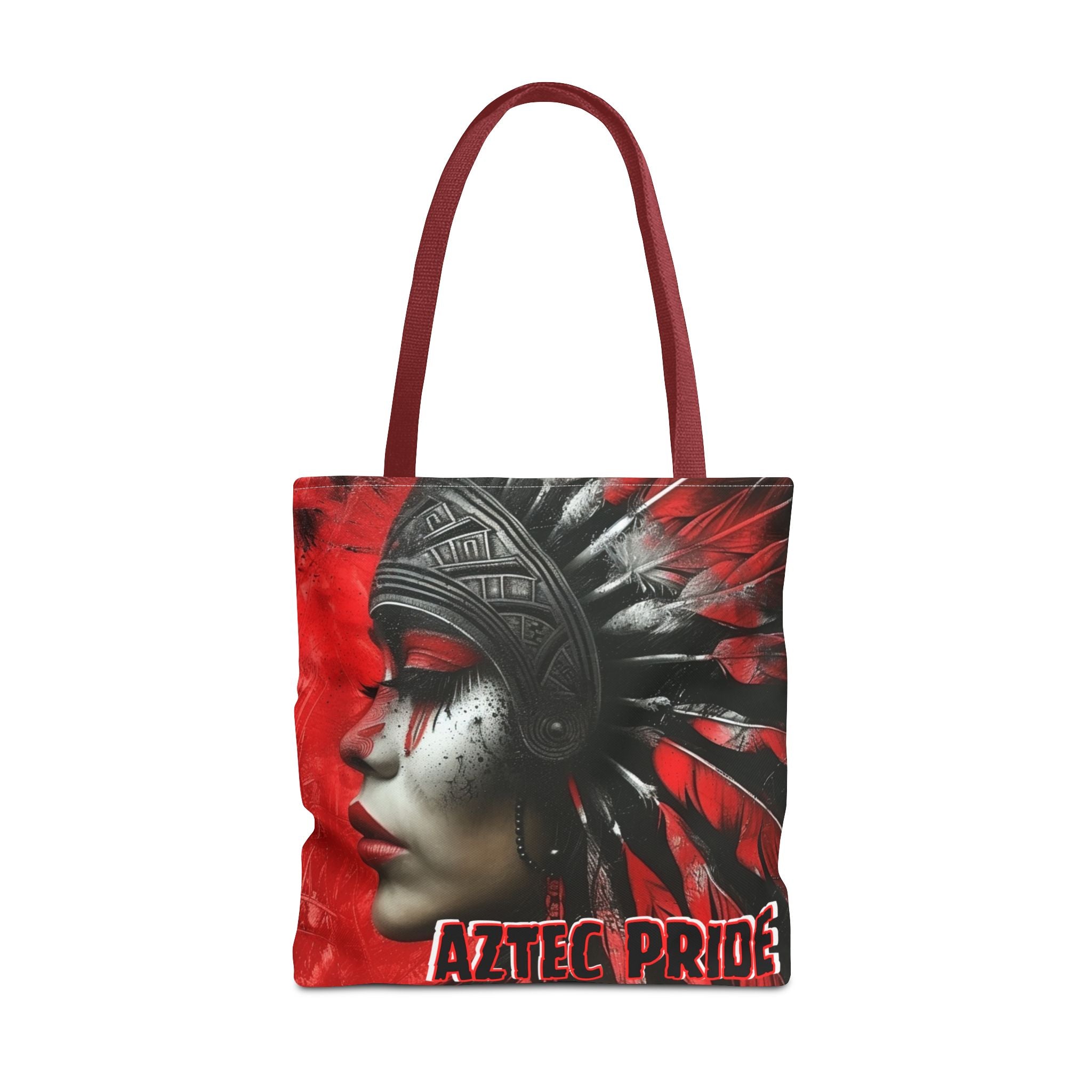 Aztec Fearless Goddess Tote Bag – Aztec-Inspired Reusable Shopping Bag | GringoArte