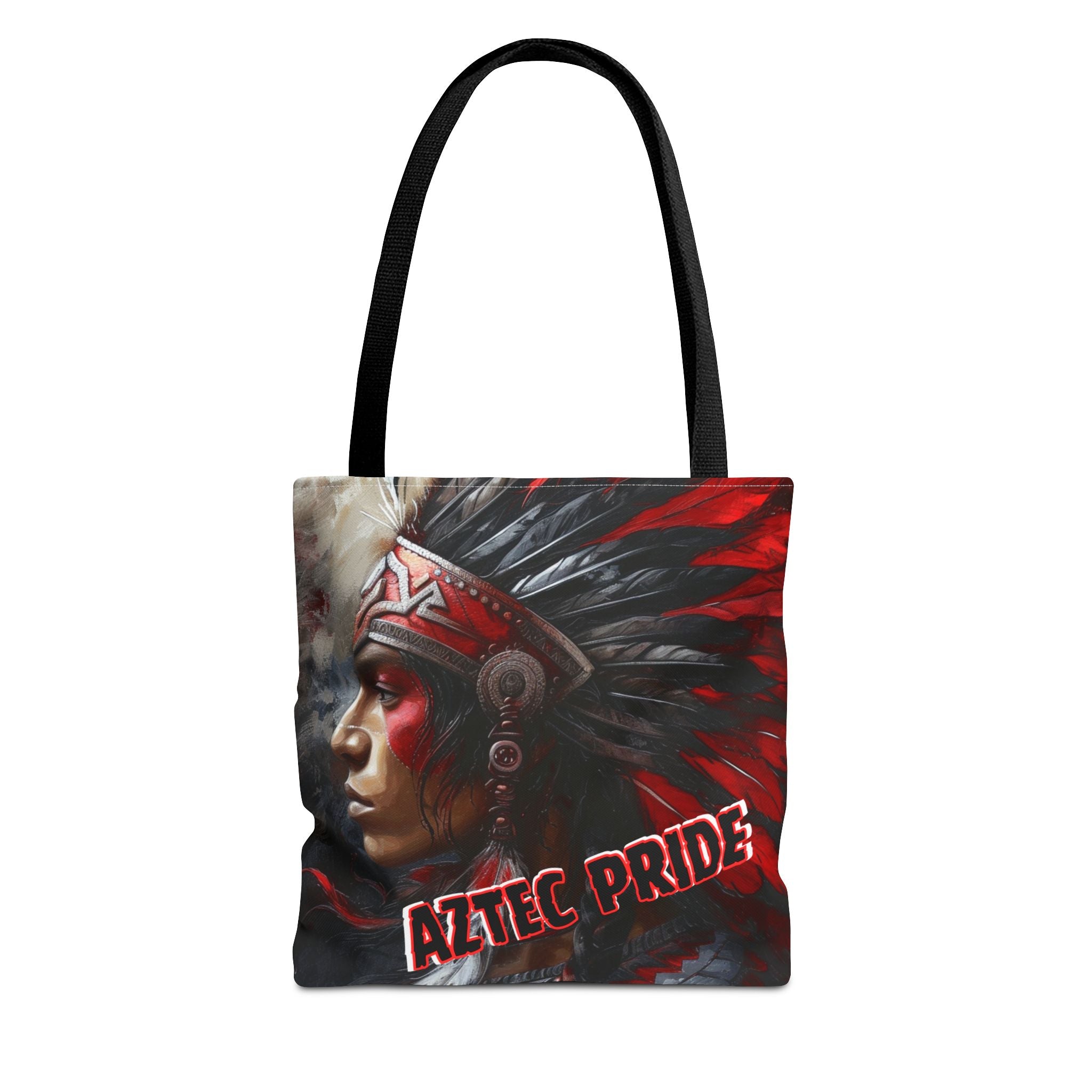 Aztec Silent Warrior Tote Bag – Aztec-Inspired Reusable Shopping Bag | GringoArte