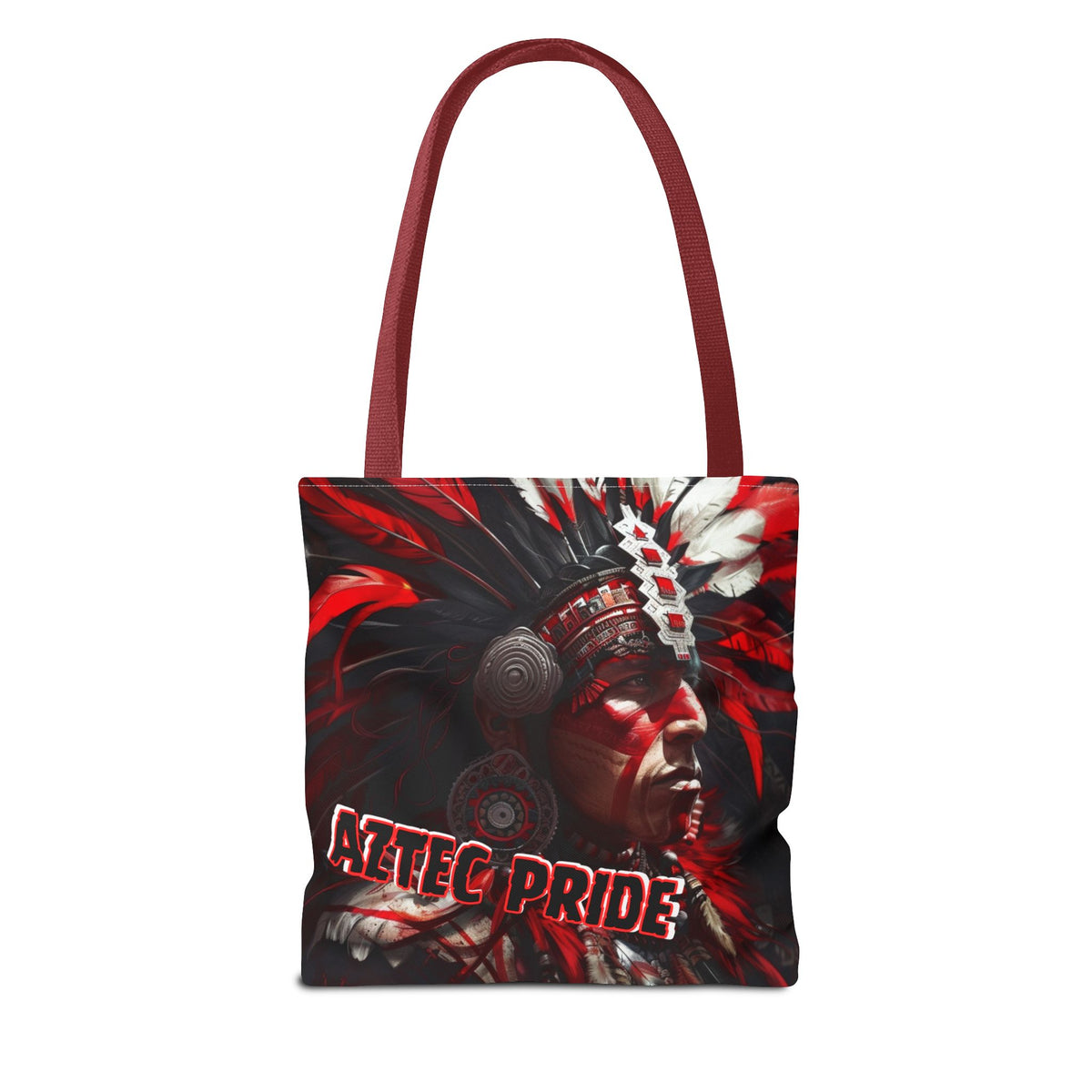Aztec Loyal Warrior Tote Bag – Aztec-Inspired Reusable Shopping Bag | GringoArte