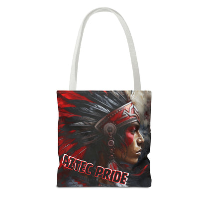 Aztec Silent Warrior Tote Bag – Aztec-Inspired Reusable Shopping Bag | GringoArte