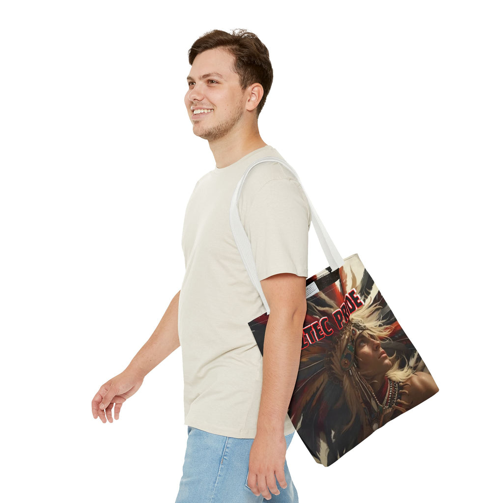 Aztec Sky Prince Tote Bag – Aztec-Inspired Reusable Shopping Bag | GringoArte