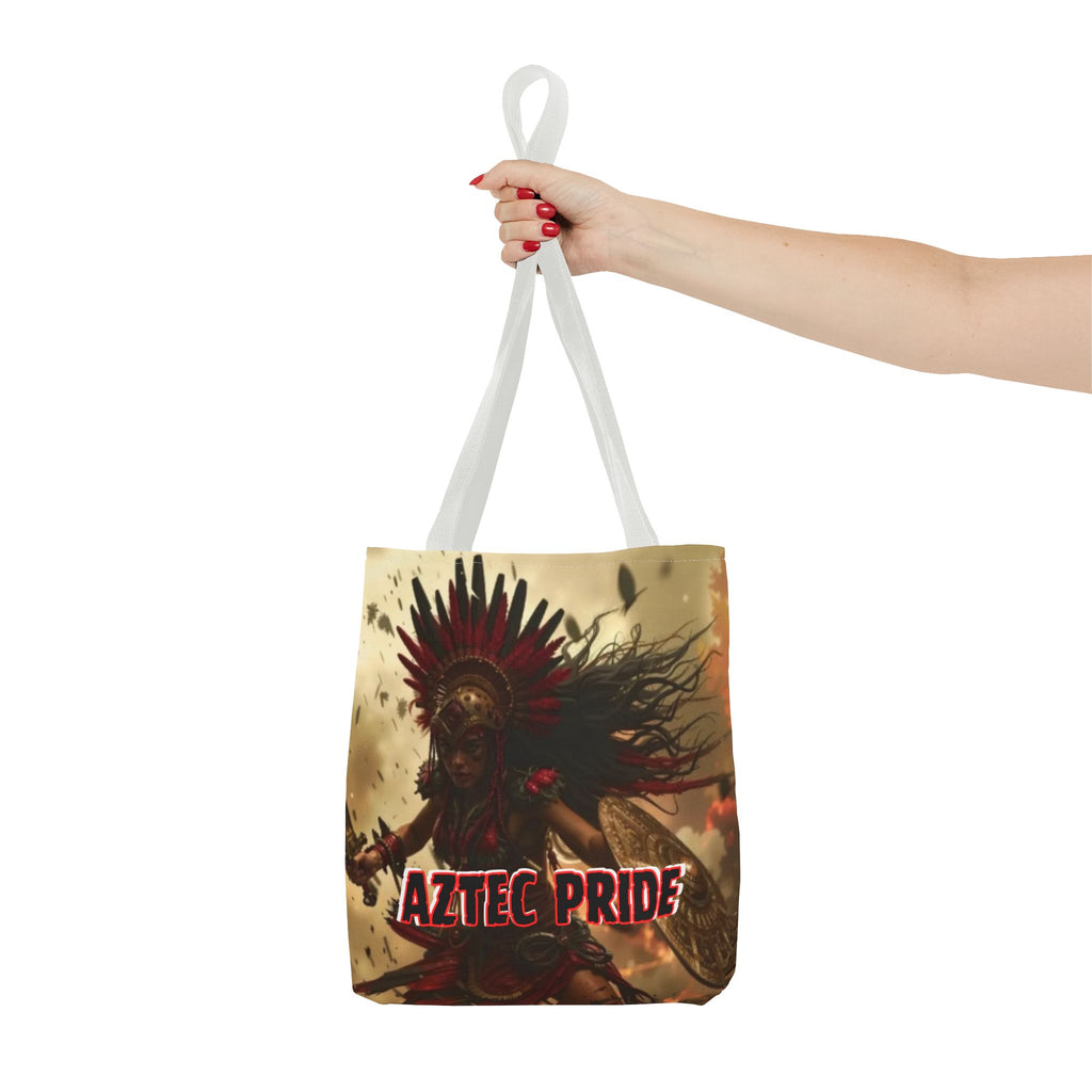 Aztec Bloodwar Queen Tote Bag – Aztec-Inspired Reusable Shopping Bag | GringoArte
