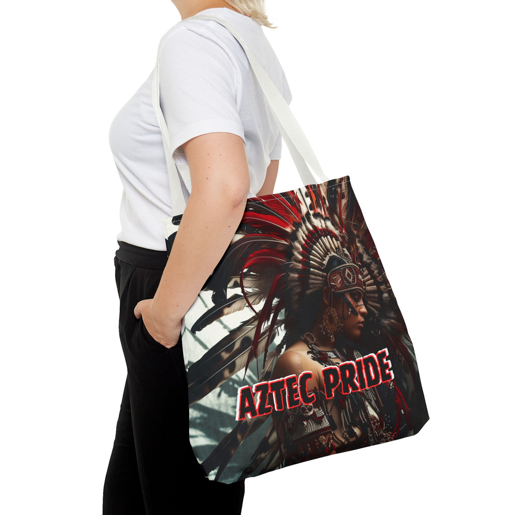 Aztec Goddess Spirit Tote Bag – Aztec-Inspired Reusable Shopping Bag | GringoArte