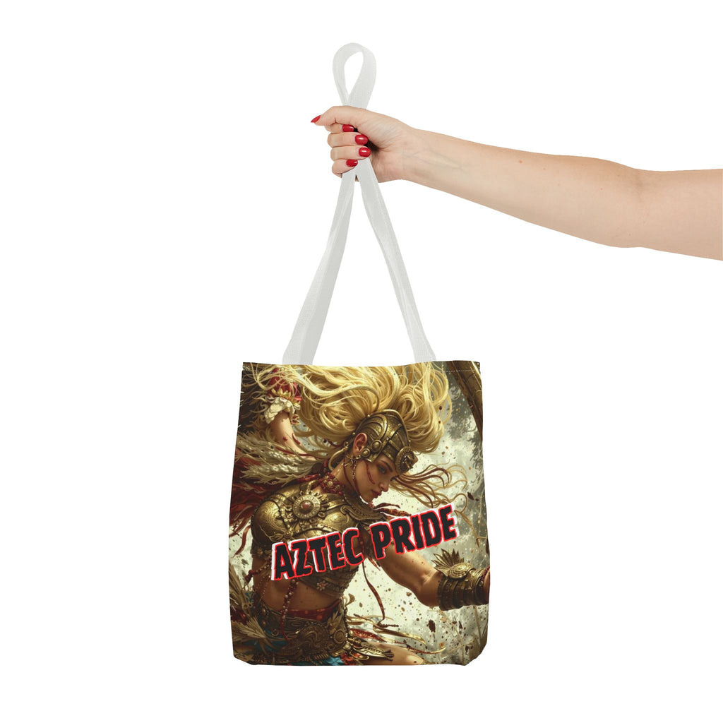 Aztec Iron Queen Tote Bag – Aztec-Inspired Reusable Shopping Bag | GringoArte