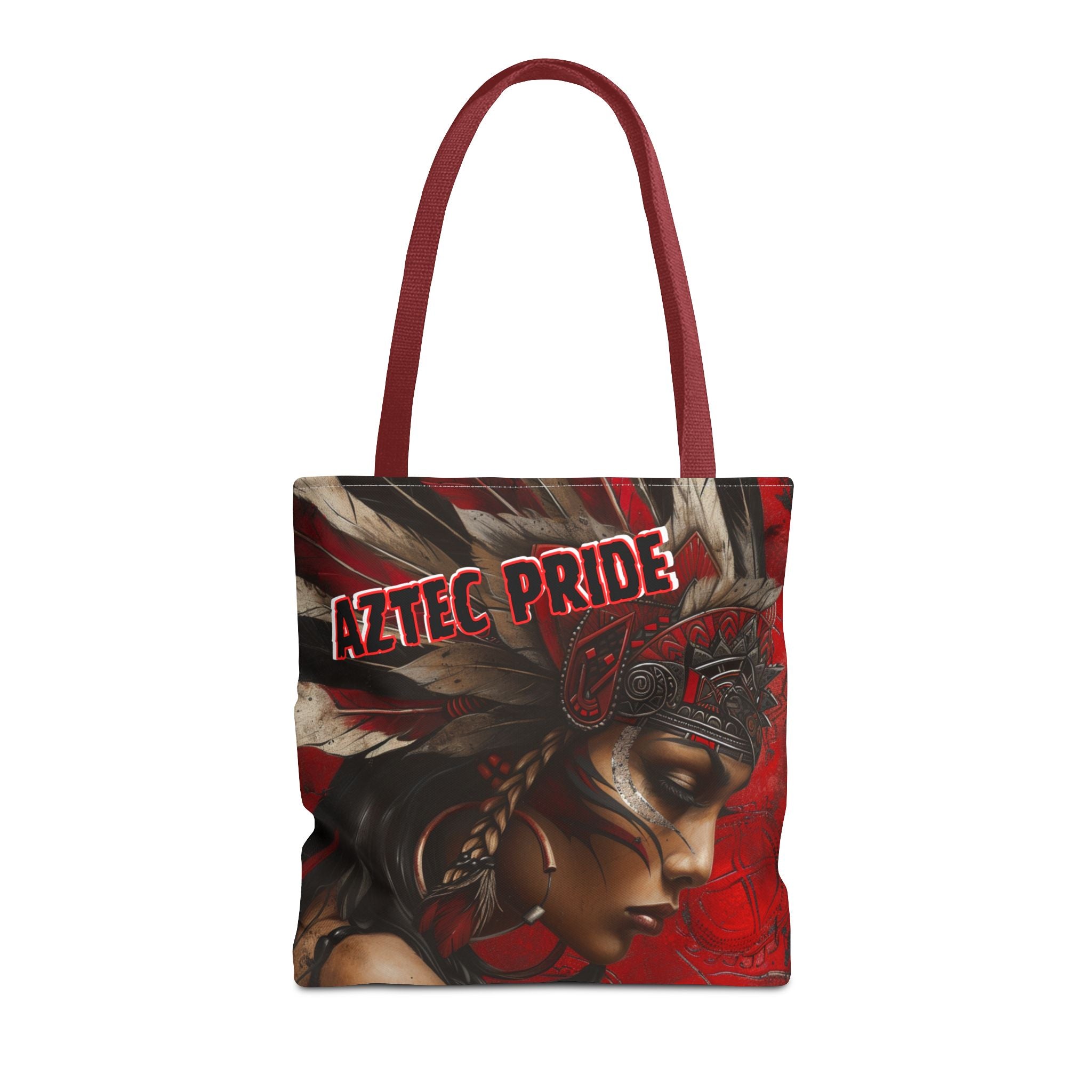 Aztec Sun Goddess Tote Bag – Aztec-Inspired Reusable Shopping Bag | GringoArte