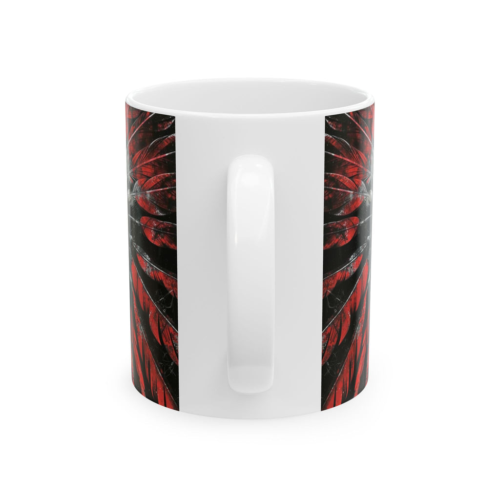 Aztec Fearless Goddess – Ceramic Mug (11oz, 15oz • Dishwasher & Microwave Safe • Made in USA • Personalized Option)