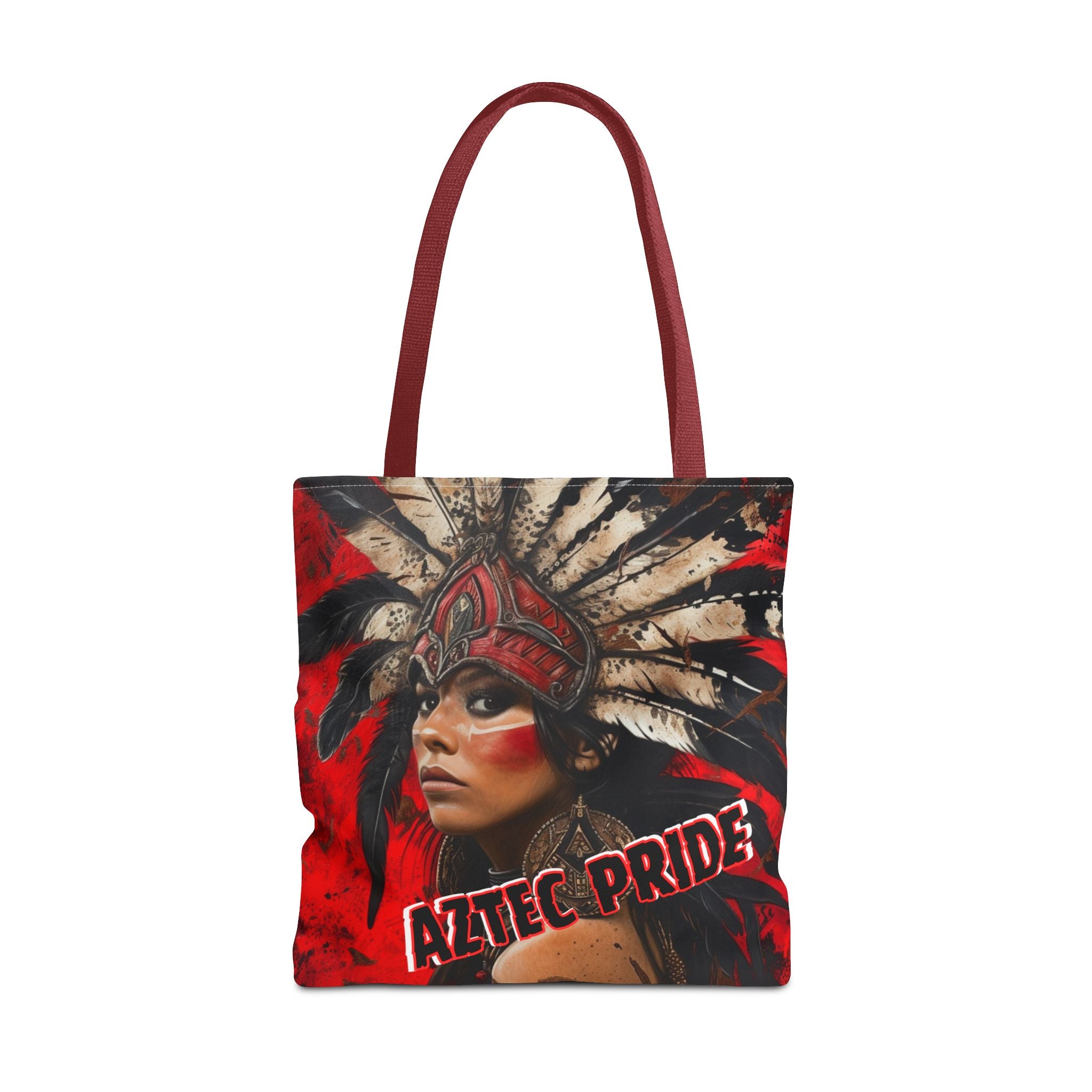 Aztec Moon Goddess Tote Bag – Aztec-Inspired Reusable Shopping Bag | GringoArte