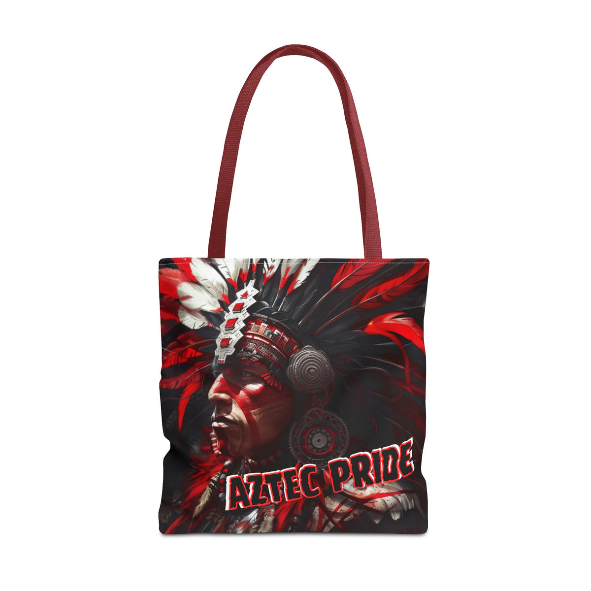 Aztec Loyal Warrior Tote Bag – Aztec-Inspired Reusable Shopping Bag | GringoArte