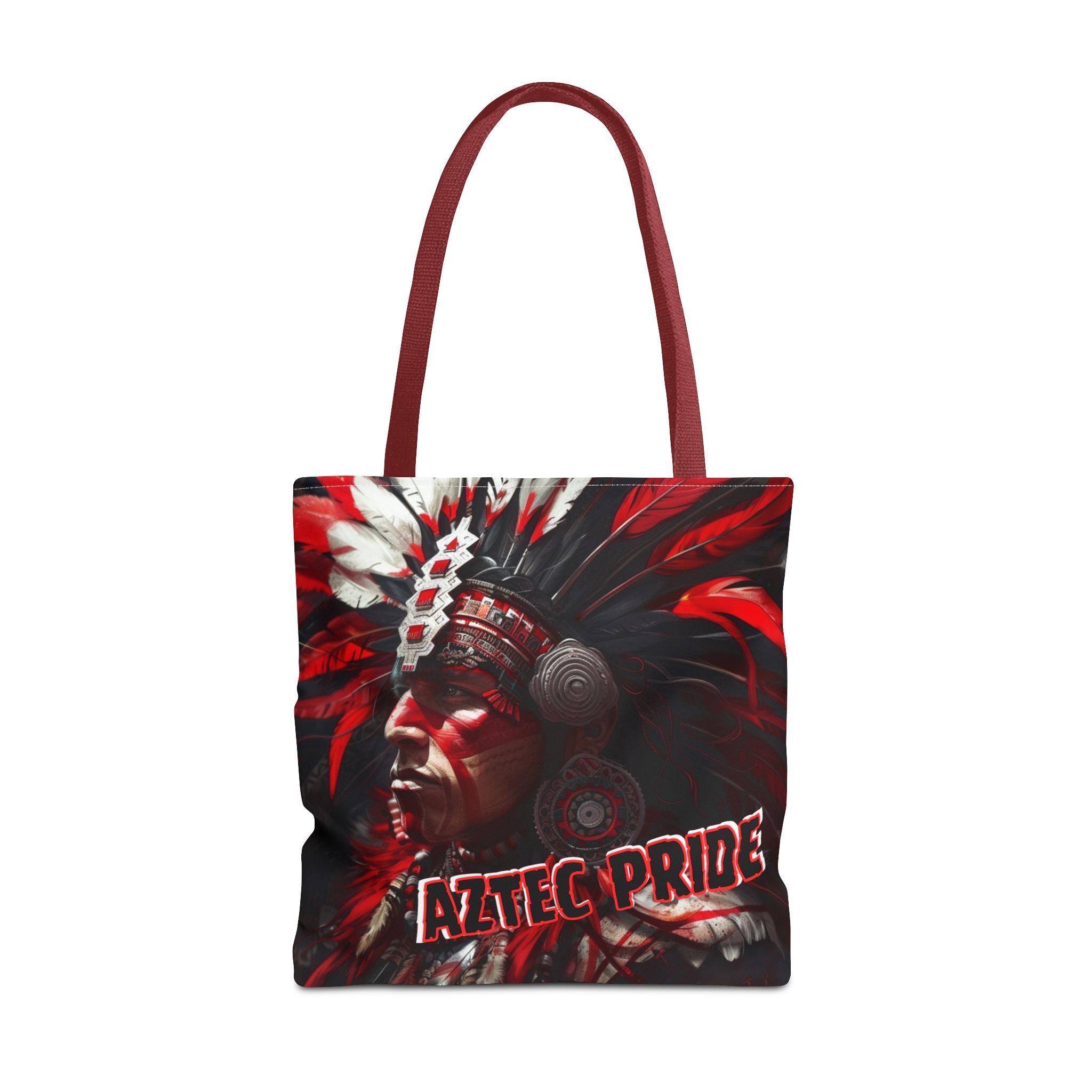 Aztec Loyal Warrior Tote Bag – Aztec-Inspired Reusable Shopping Bag | GringoArte
