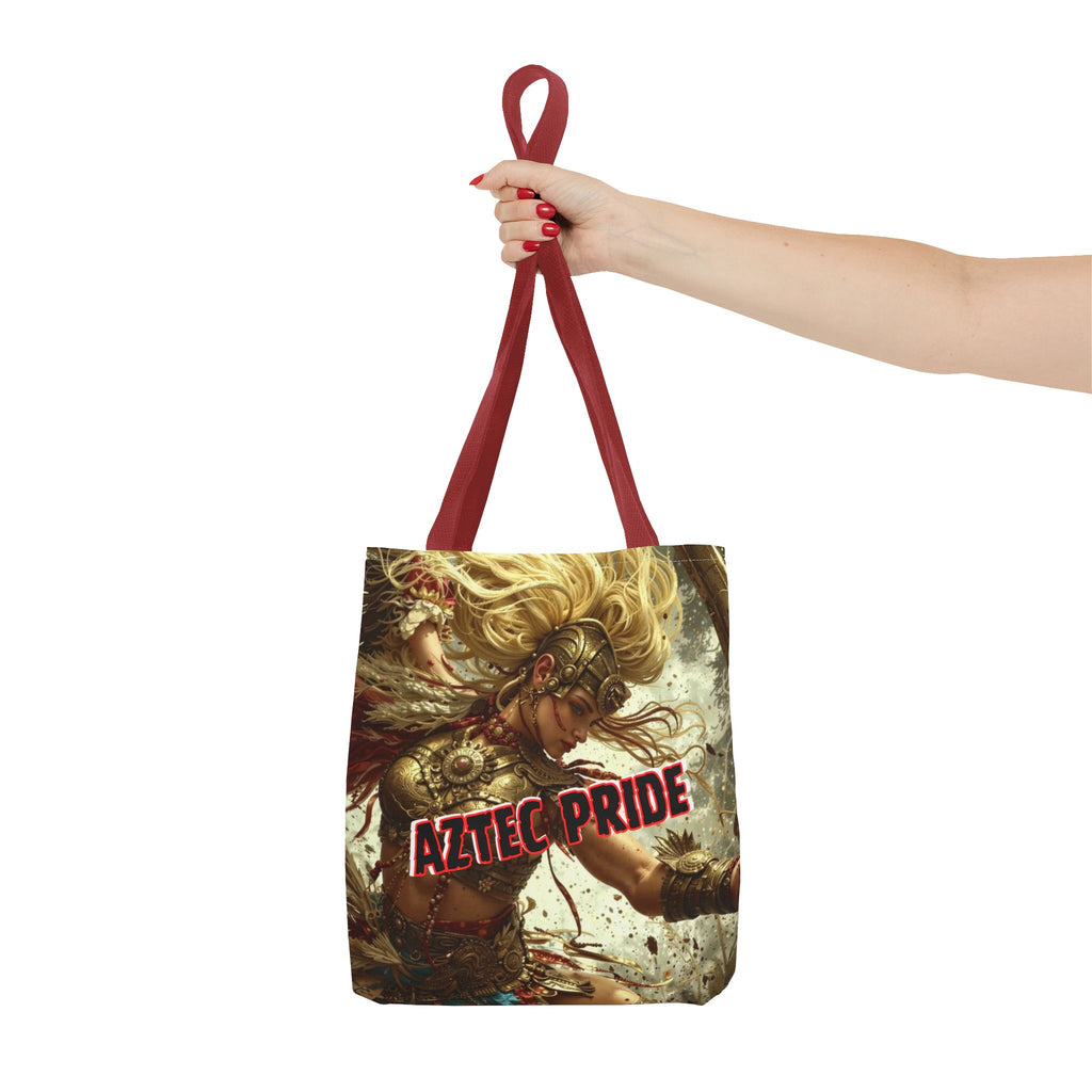 Aztec Iron Queen Tote Bag – Aztec-Inspired Reusable Shopping Bag | GringoArte