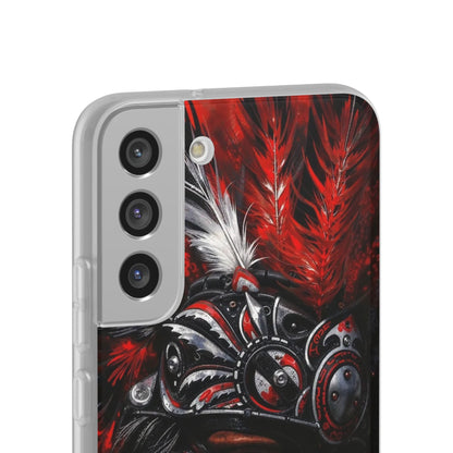 Aztec King of Kings – Flexi Phone Case (iPhone & Samsung • Clear TPU • Made in USA • Personalized Option)