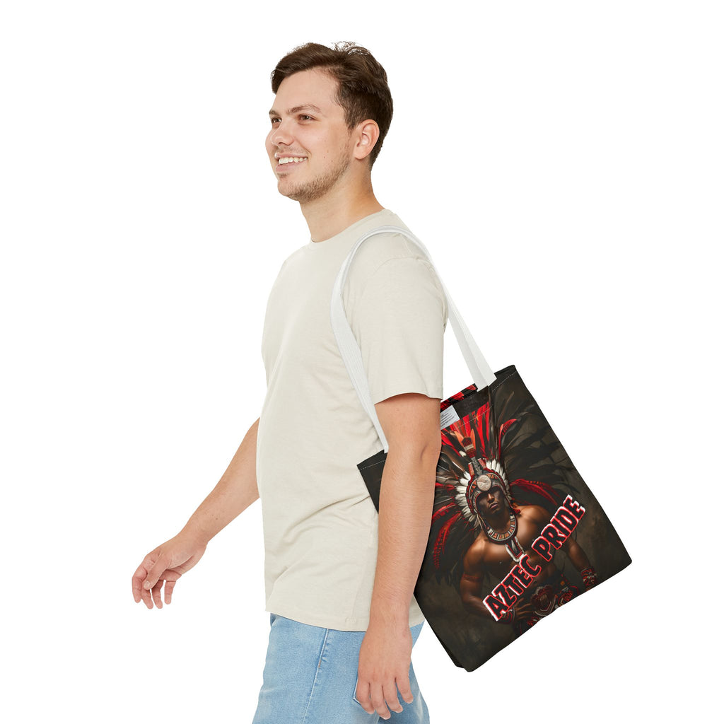 Aztec Warrior Eagle Tote Bag – Aztec-Inspired Reusable Shopping Bag | GringoArte