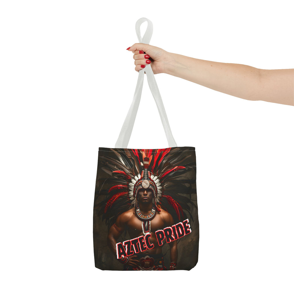 Aztec Warrior Eagle Tote Bag – Aztec-Inspired Reusable Shopping Bag | GringoArte